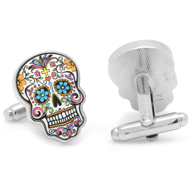 Day of the Dead Skull Cufflinks Cufflinks.com Cufflinks - Paul Malone.com
