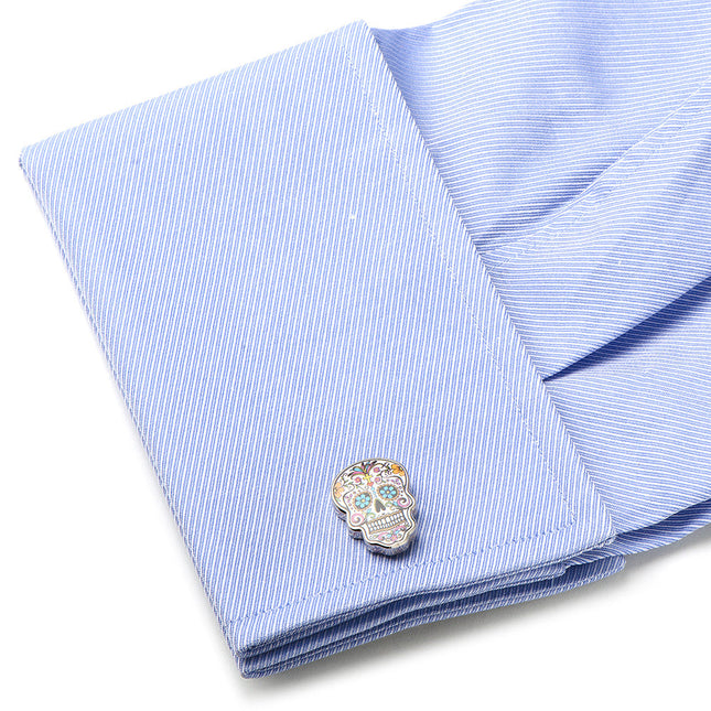 Day of the Dead Skull Cufflinks Cufflinks.com Cufflinks - Paul Malone.com
