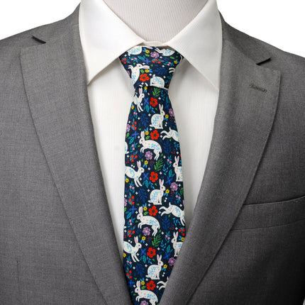 Floral Rabbit Men's Tie Ox and Bull Trading Co. Ties - Paul Malone.com