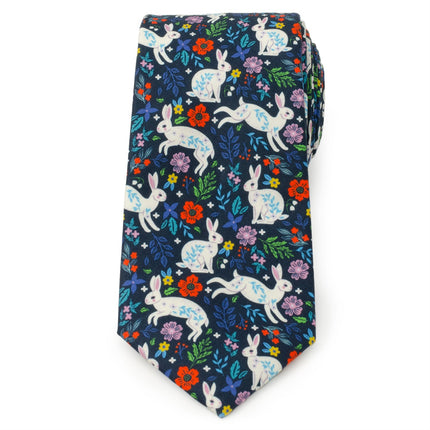 Floral Rabbit Men's Tie Ox and Bull Trading Co. Ties - Paul Malone.com