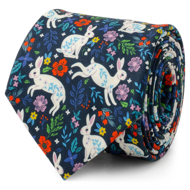 Floral Rabbit Men's Tie Ox and Bull Trading Co. Ties - Paul Malone.com