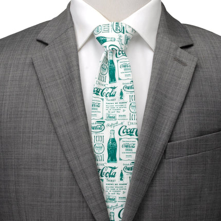 Coca-Cola Green Bottle Men's Tie Ox and Bull Trading Co. Ties - Paul Malone.com