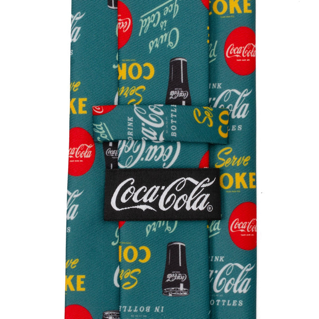 Coca-Cola Green Men's Tie Ox and Bull Trading Co. Ties - Paul Malone.com