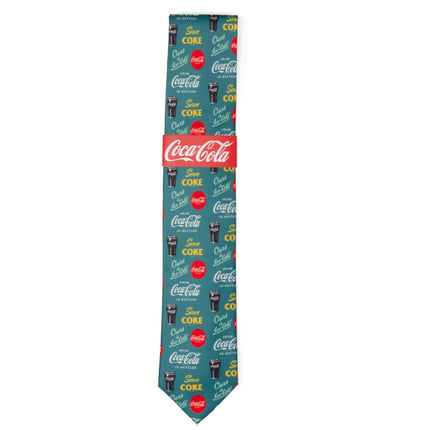 Coca-Cola Green Men's Tie Ox and Bull Trading Co. Ties - Paul Malone.com
