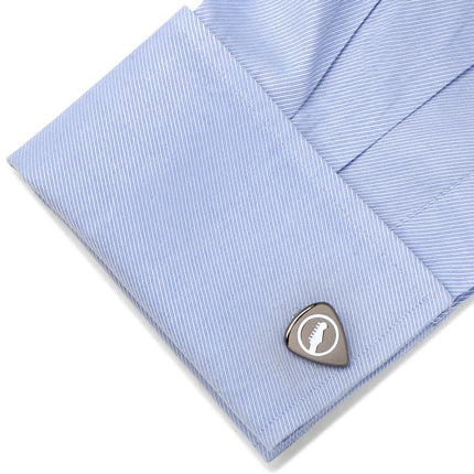 Black Guitar Pick Cufflinks Cufflinks.com Cufflinks - Paul Malone.com