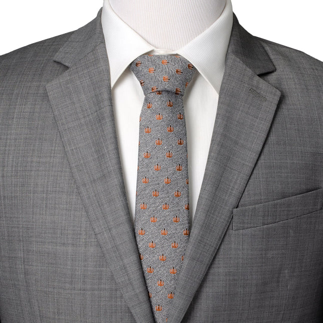 Holiday Pumpkin Herringbone Tie Ox and Bull Trading Co. Ties - Paul Malone.com