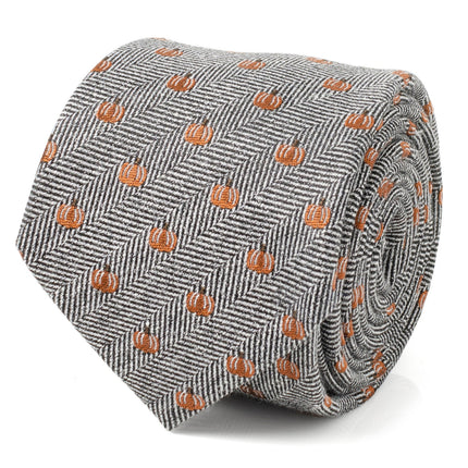 Holiday Pumpkin Herringbone Tie Ox and Bull Trading Co. Ties - Paul Malone.com