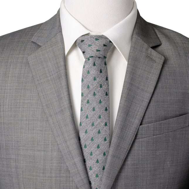 Holiday Tree Herringbone Tie Ox and Bull Trading Co. Ties - Paul Malone.com