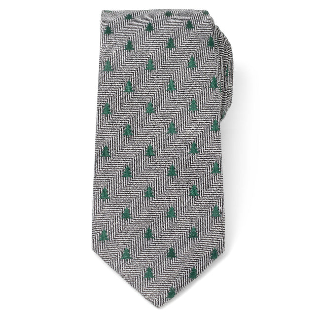 Holiday Tree Herringbone Tie Ox and Bull Trading Co. Ties - Paul Malone.com