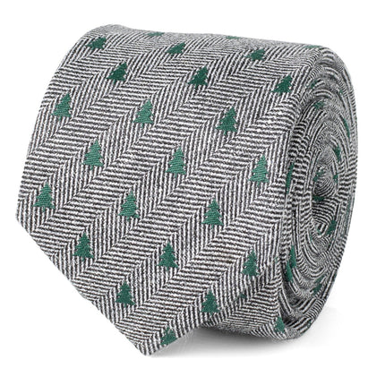 Holiday Tree Herringbone Tie Ox and Bull Trading Co. Ties - Paul Malone.com