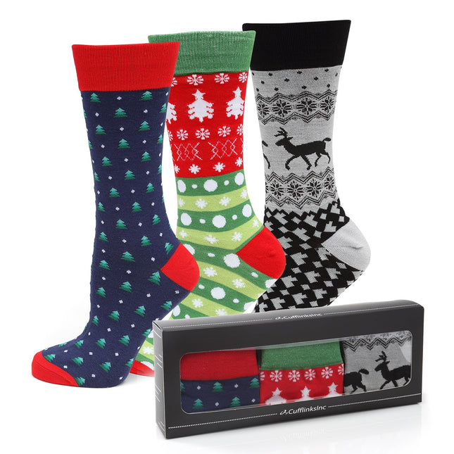 Holiday Sock 3 Pack Gift Set Harry Potter Socks - Paul Malone.com