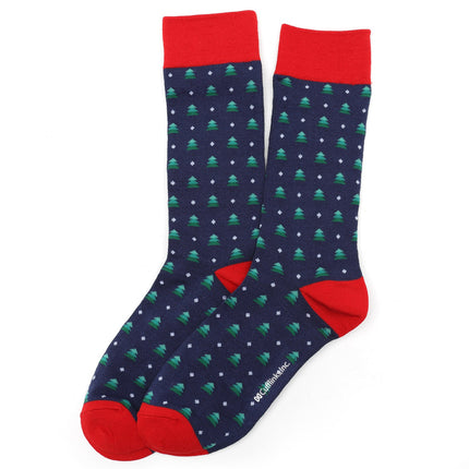Holiday Tree Tie and Sock Gift Set Ox and Bull Trading Co. Socks - Paul Malone.com
