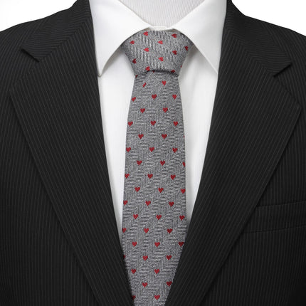 Herringbone Heart Men's Tie Ox and Bull Trading Co. Ties - Paul Malone.com