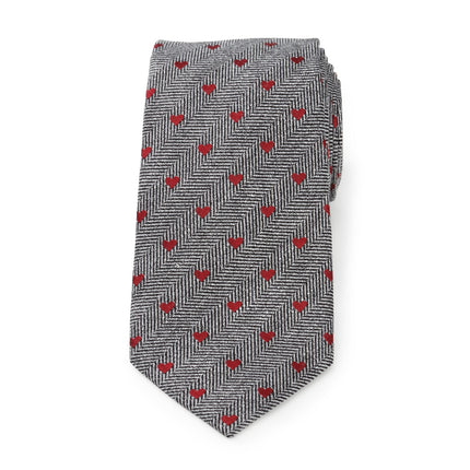 Herringbone Heart Men's Tie Ox and Bull Trading Co. Ties - Paul Malone.com