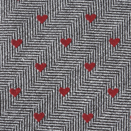 Herringbone Heart Men's Tie Ox and Bull Trading Co. Ties - Paul Malone.com
