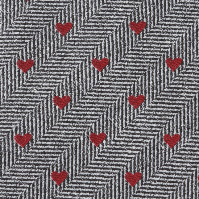 Herringbone Heart Men's Tie Ox and Bull Trading Co. Ties - Paul Malone.com