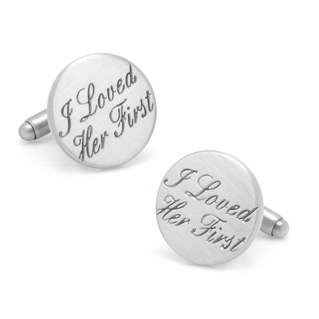 Wedding Series I Loved Her First Cufflinks Cufflinks.com Cufflinks - Paul Malone.com