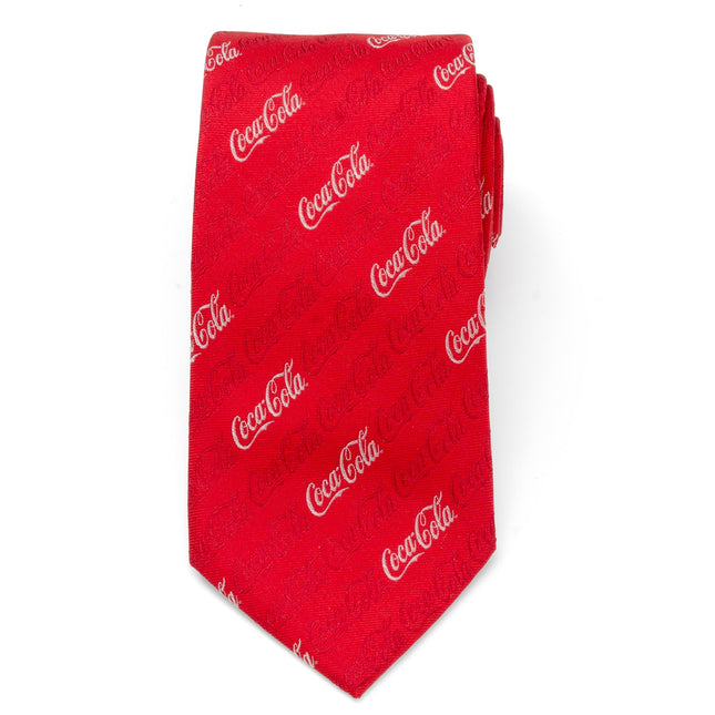 Coca-Cola Logo Red Men's Tie Ox and Bull Trading Co. Ties - Paul Malone.com