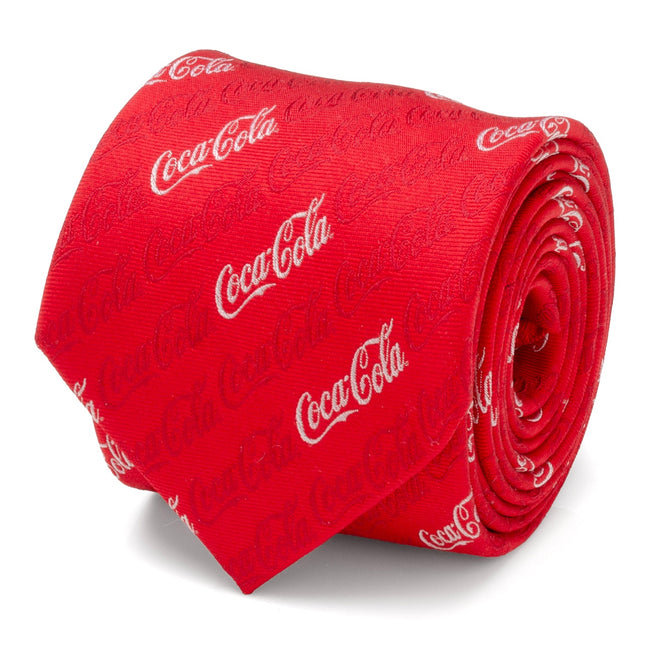 Coca-Cola Logo Red Men's Tie Ox and Bull Trading Co. Ties - Paul Malone.com