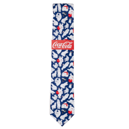 Coca-Cola Polar Bear Navy Blue Men's Tie Ox and Bull Trading Co. Ties - Paul Malone.com