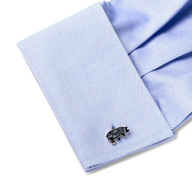Pork Butcher Cuts Cufflinks Cufflinks.com Cufflinks - Paul Malone.com