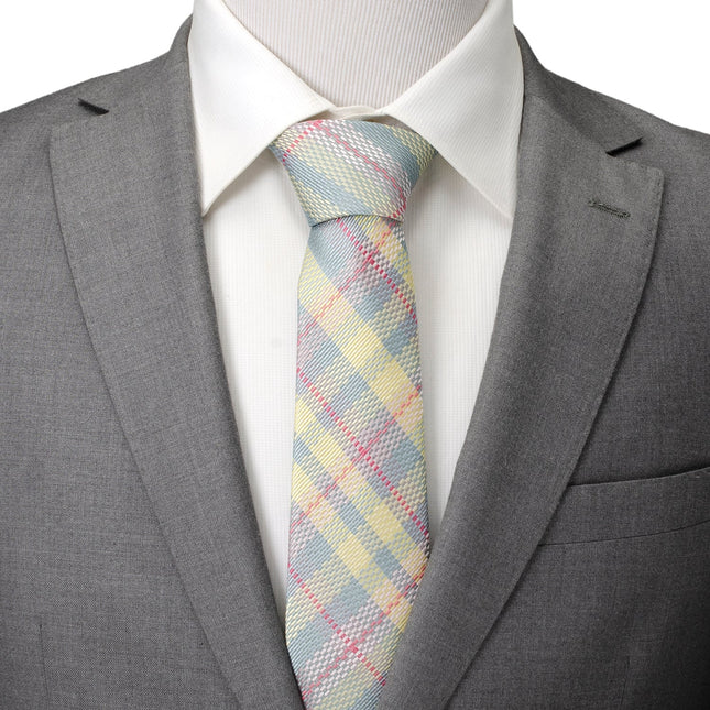 Pastel Plaid Men's Tie Ox and Bull Trading Co. Ties - Paul Malone.com
