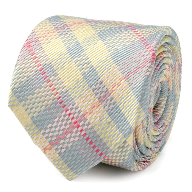 Pastel Plaid Men's Tie Ox and Bull Trading Co. Ties - Paul Malone.com