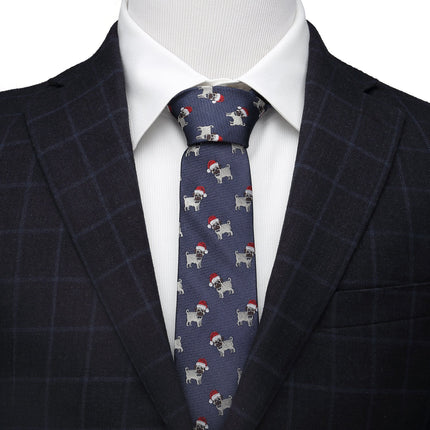 Santa Pug Men's Tie Ox and Bull Trading Co. Ties - Paul Malone.com