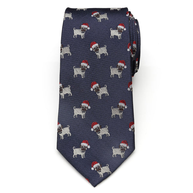Santa Pug Men's Tie Ox and Bull Trading Co. Ties - Paul Malone.com