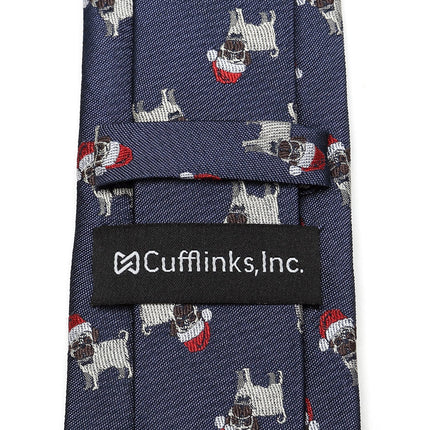 Santa Pug Men's Tie Ox and Bull Trading Co. Ties - Paul Malone.com