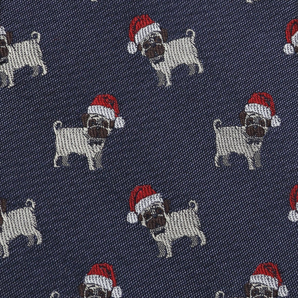 Santa Pug Men's Tie Ox and Bull Trading Co. Ties - Paul Malone.com