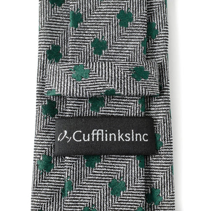 Herringbone Shamrock Men's Tie Ox and Bull Trading Co. Ties - Paul Malone.com