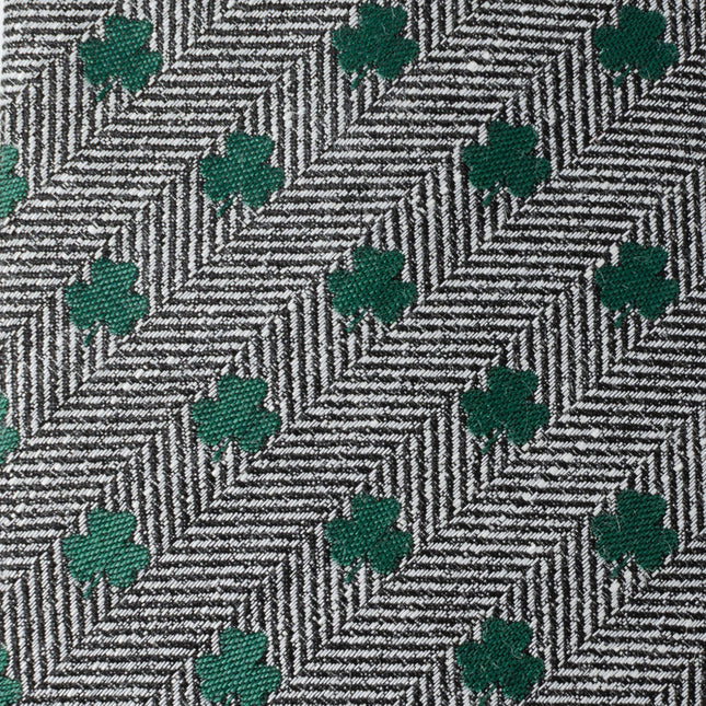 Herringbone Shamrock Men's Tie Ox and Bull Trading Co. Ties - Paul Malone.com