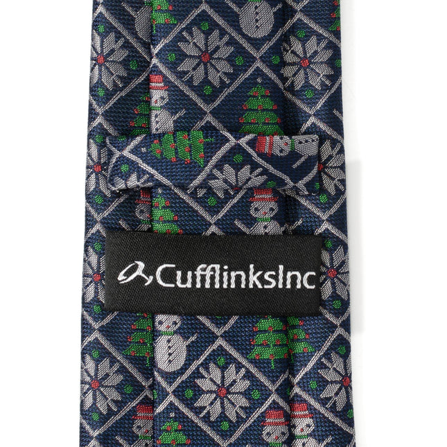 Sweater Weather Blue Men's Tie Ox and Bull Trading Co. Ties - Paul Malone.com