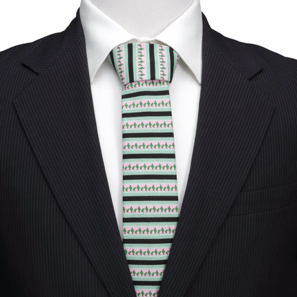 Texas Cactus Stripe Sage Men’s Tie Ox and Bull Trading Co. Ties - Paul Malone.com
