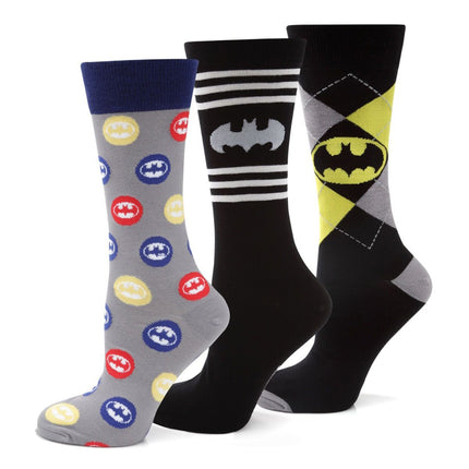 DC Batman 3 Pack Sock Gift Set DC Comics Socks - Paul Malone.com