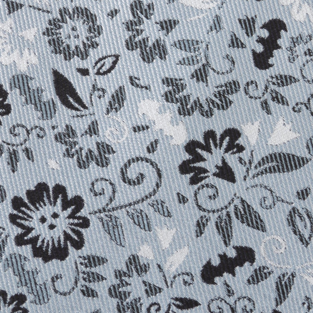 DC Batman Patterned Floral Blue Men's Tie DC Comics Ties - Paul Malone.com