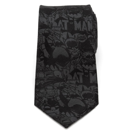 DC Batman Comic Black Tie DC Comics Ties - Paul Malone.com