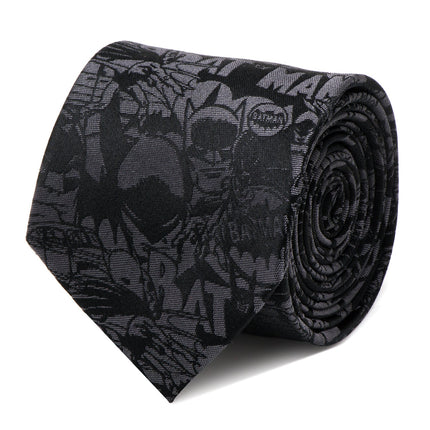 DC Batman Comic Black Tie DC Comics Ties - Paul Malone.com