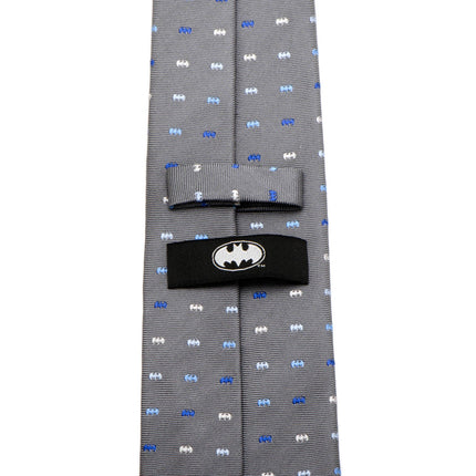 DC Batman Icon Gray Mens Tie DC Comics Ties - Paul Malone.com