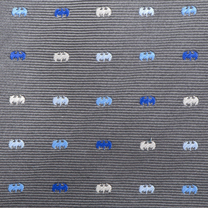 DC Batman Icon Gray Mens Tie DC Comics Ties - Paul Malone.com