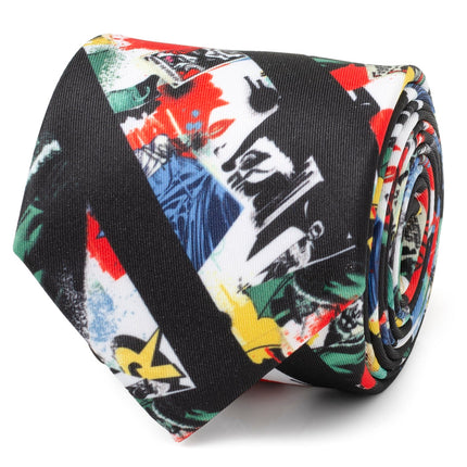 DC Batman Chaos Stripe Men's Tie DC Comics Ties - Paul Malone.com