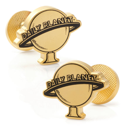 DC Superman Daily Planet Gold Cufflinks DC Comics Cufflinks - Paul Malone.com