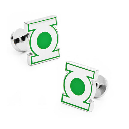 DC Green Lantern Symbol Cufflinks DC Comics Cufflinks - Paul Malone.com