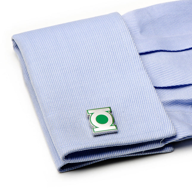 DC Green Lantern Symbol Cufflinks DC Comics Cufflinks - Paul Malone.com