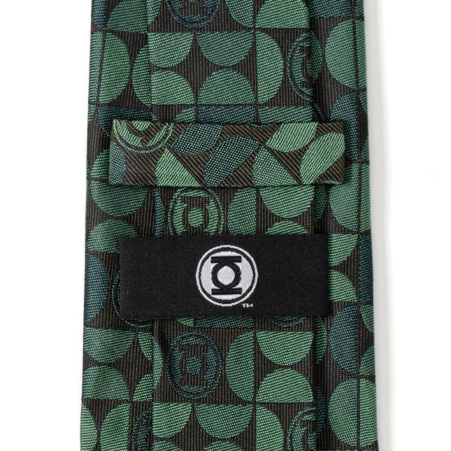DC Green Lantern Charcoal Men's Tie DC Comics Ties - Paul Malone.com