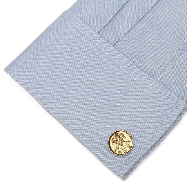 DC Joker Gold Cufflinks