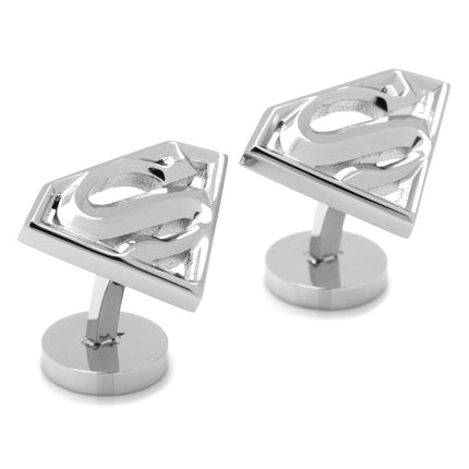DC Superman Stainless Steel Cufflinks DC Comics Cufflinks - Paul Malone.com