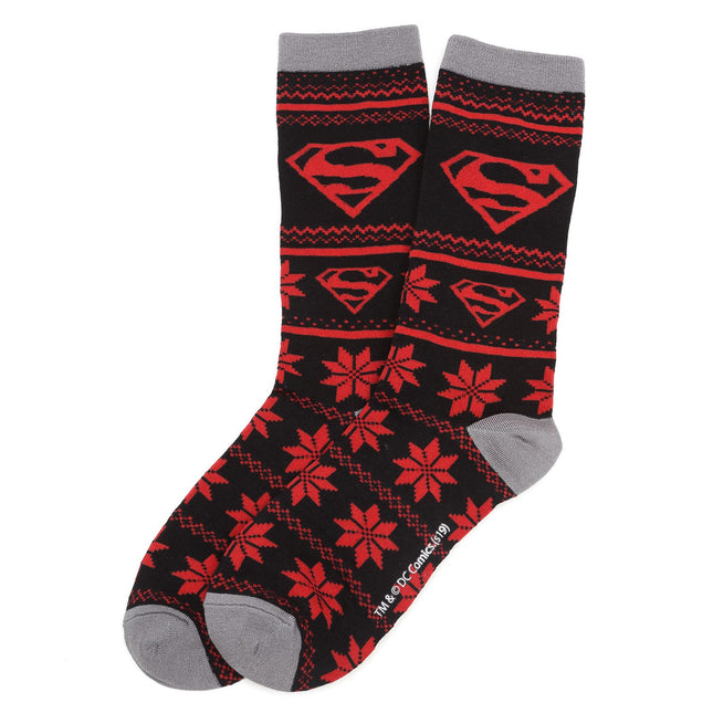 DC Superman 3 Pair Sock Gift Set DC Comics Socks - Paul Malone.com