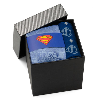 DC Superman Tie and Sock Gift Set DC Comics Socks - Paul Malone.com